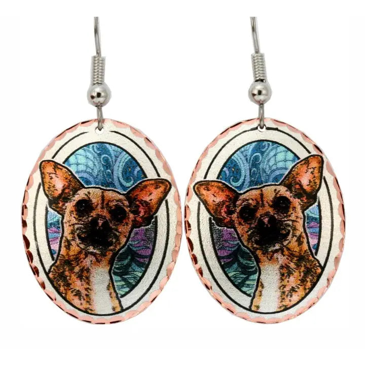 Chihuahua Dog Earrings DC-40