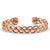 plain copper bracelet with magnets
