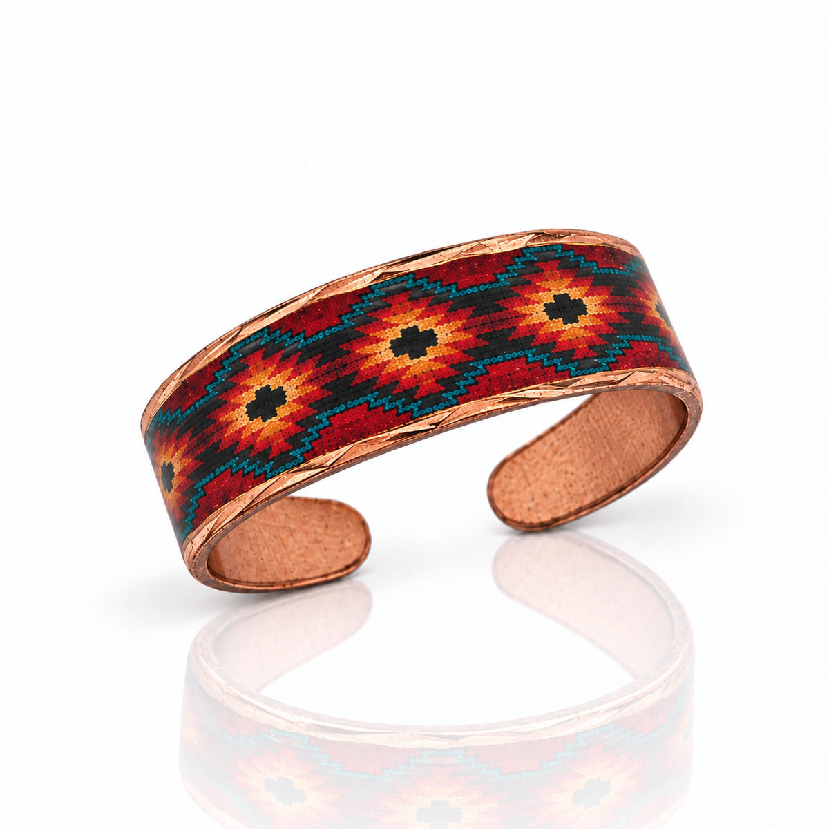 western burgundy red ring