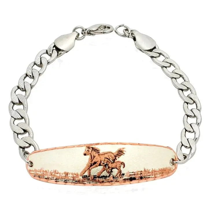 Horse & Foal Chain Bracelets