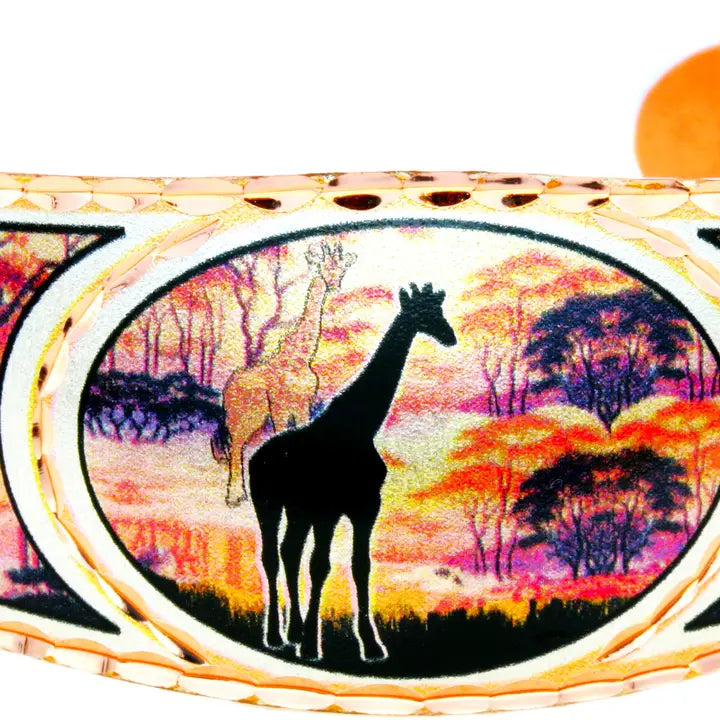 Giraffe  design adjustable Bracelet