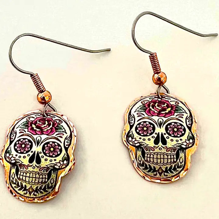 Day of the Dead Earrings CA-136