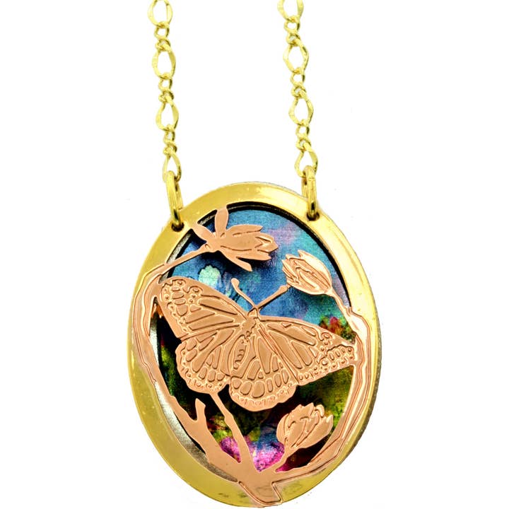 Unique Butterfly Necklace