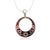 RED FLORAL  Necklace