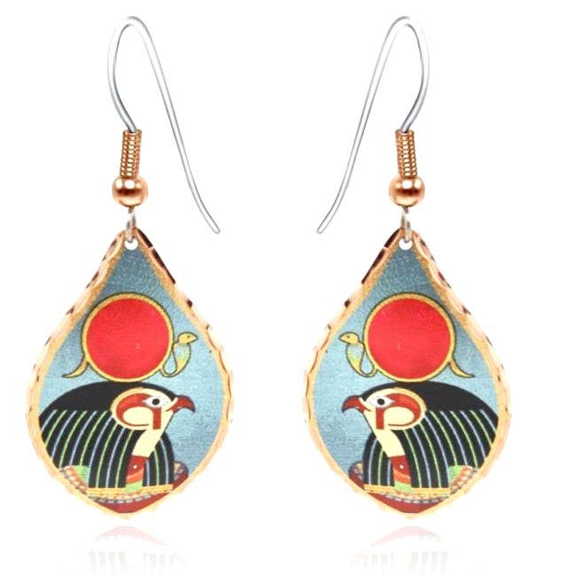 Egyptian Horus God of Sky Earrings