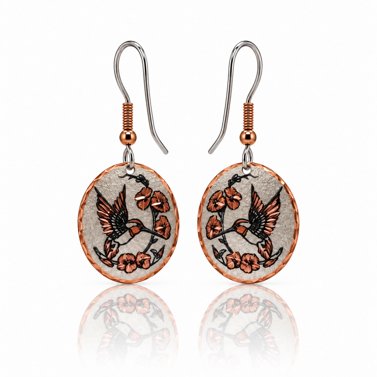 Hummingbird handmade earrings