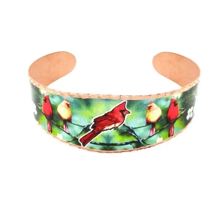 Cardinal design adjustable Bracelet