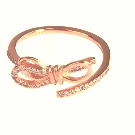 Rose gold  adjustable ROPE  Ring