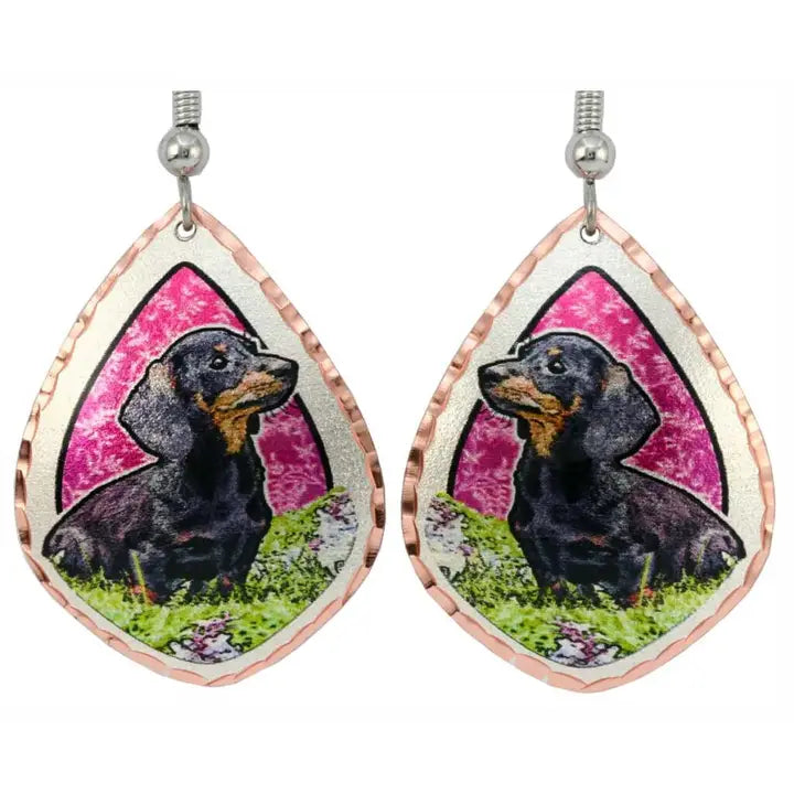 Dachshund Dog Earrings DC-09