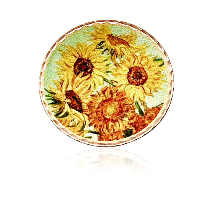 Van Gogh Sunflowers  Magnet