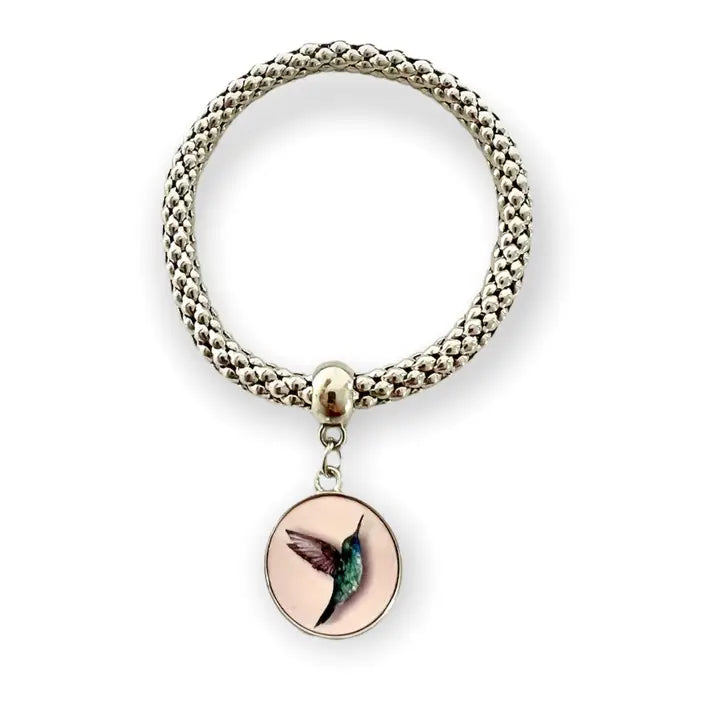 Hummingbird  Stretch   Bracelet