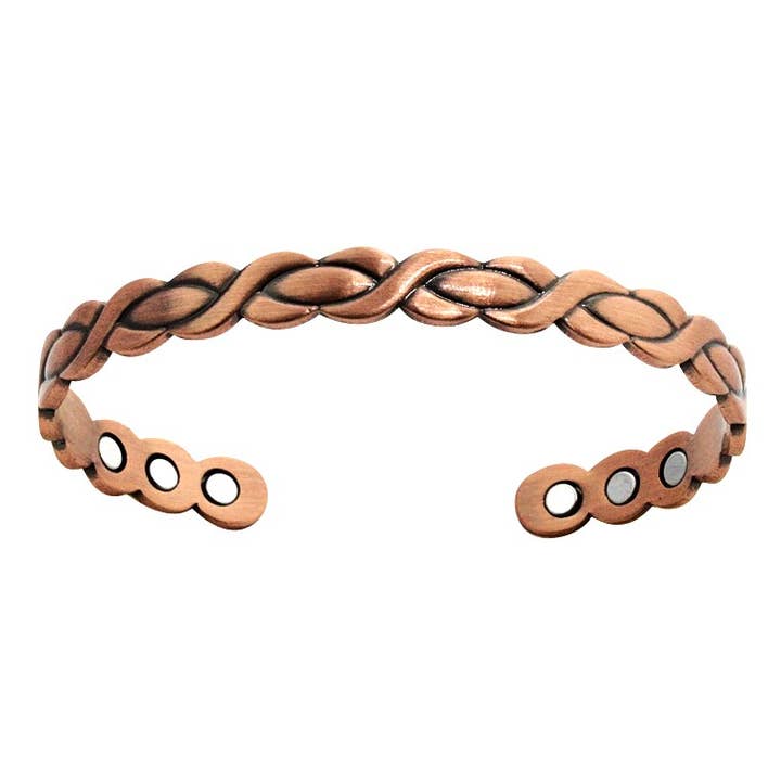 COPPER MAGNETIC  Plain Bracelet  for arthritis