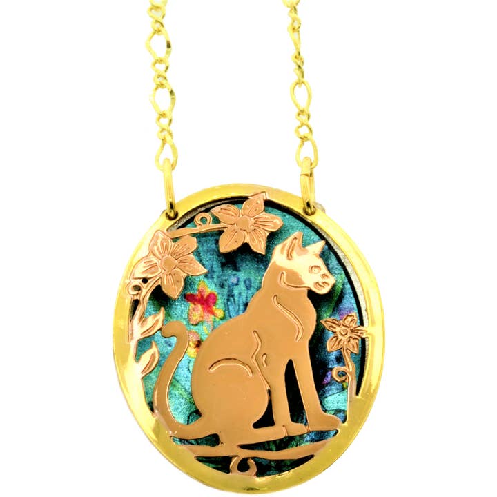 Sitting Cat Necklace