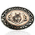 Wolf Western Belt Buckles