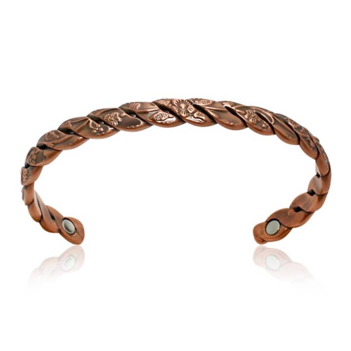 COPPER MAGNETIC  Plain Bracelet  for arthritis unisex