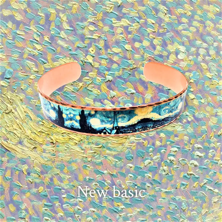 Van Gogh Starry Night Narrow Bracelet