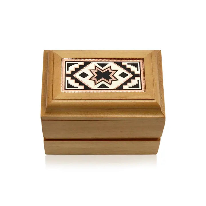 Wooden Keepsake  Box southwest design