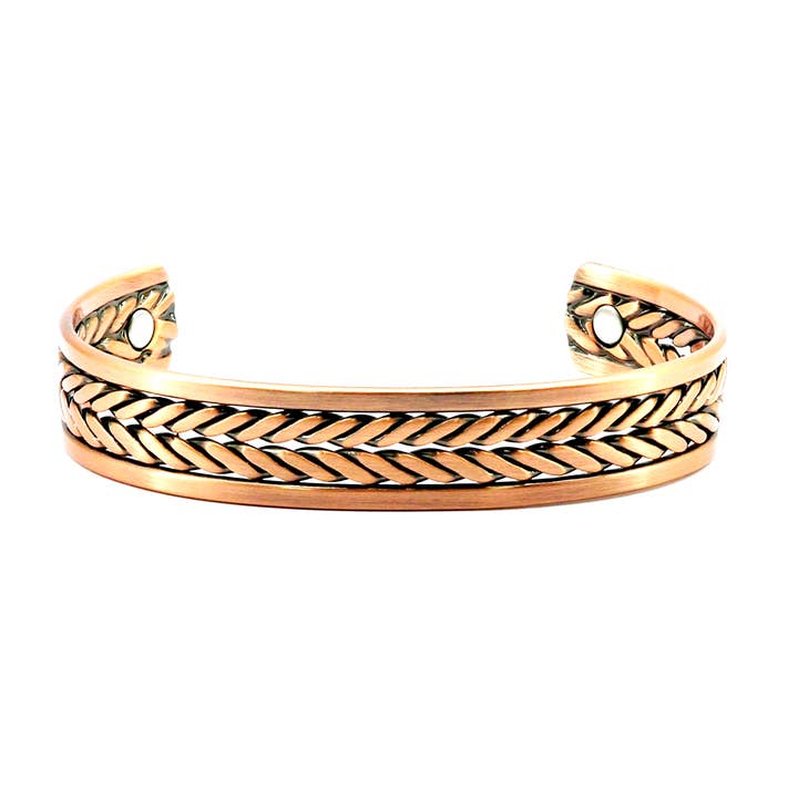 Celtic vintage adjustable bracelet w/magnets