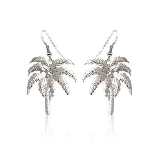 Palm tree earrings
