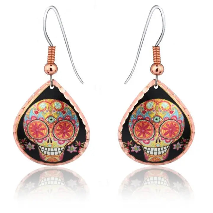 Day of the Dead Earrings CA-135