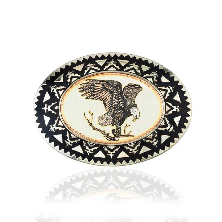 American Eagle Western Belt Buckle BB-46