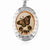 Butterfly Unique Locket Necklace L-68