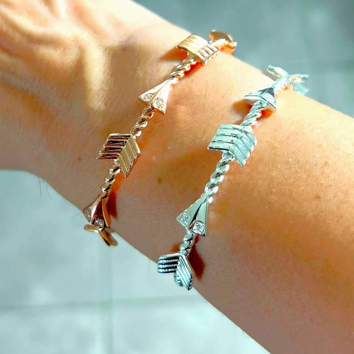 Arrow design Rose gold Bracelet