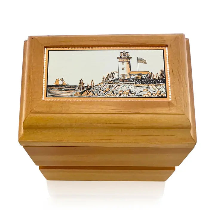 Keepsake  Wooden Box Lighthouse