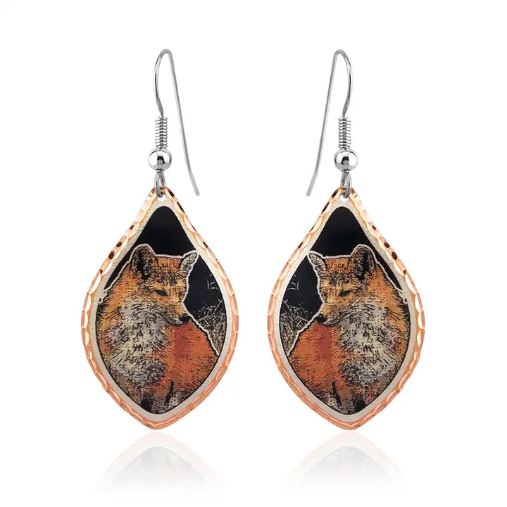 Fox Earrings