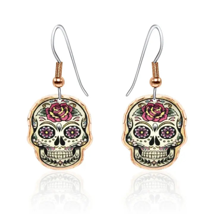 Day of the Dead Earrings CA-136