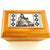 keepsake Wooden Box western Woman & Wolf