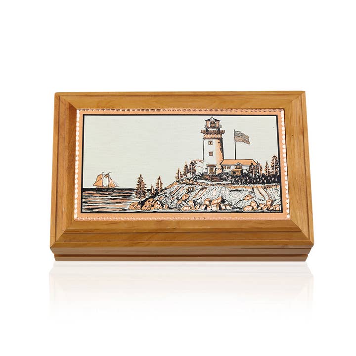 Wooden Box Lighthouse