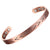 Copper cut out arrows  adjustable magnetic bracelet