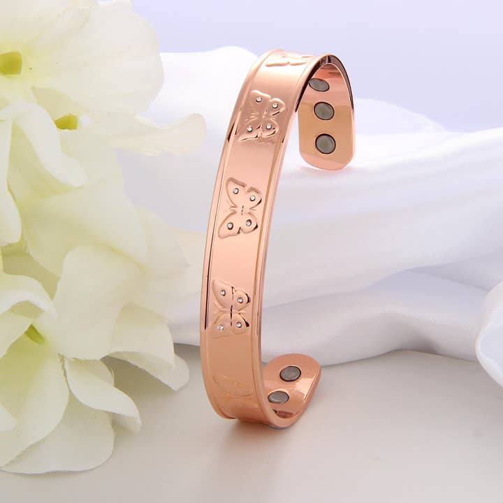 Butterfly   Design Magnetic Bracelet