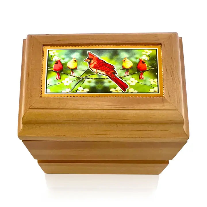keepsake Wooden Box hummingbird