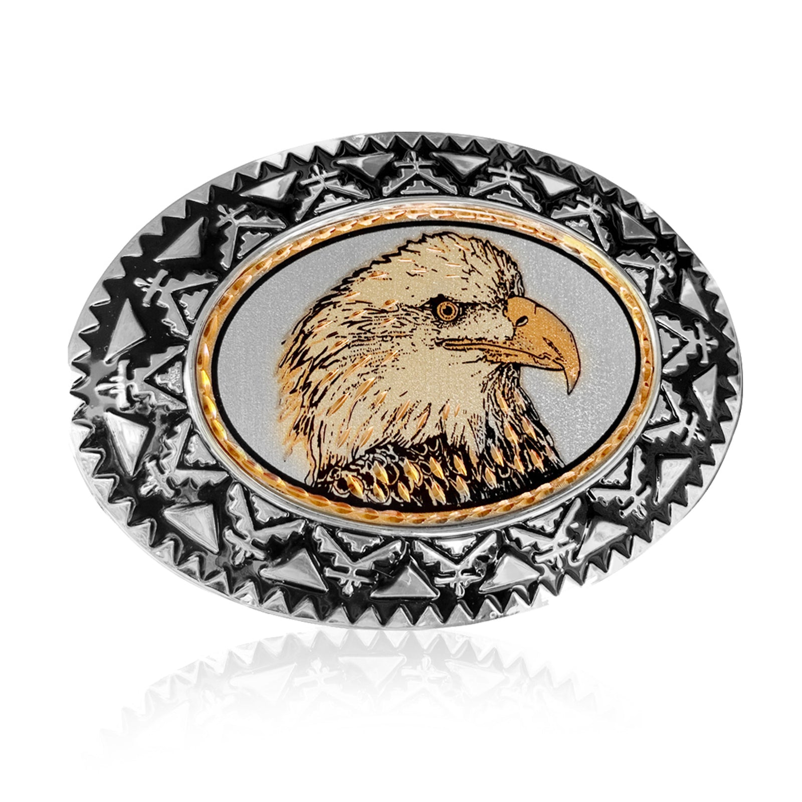 Bald eagle beltbuckle