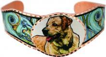 Golden Labrador dog bracelet