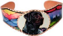 Black Labrador dog bracelet