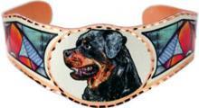 Rotweiler dog bracelet