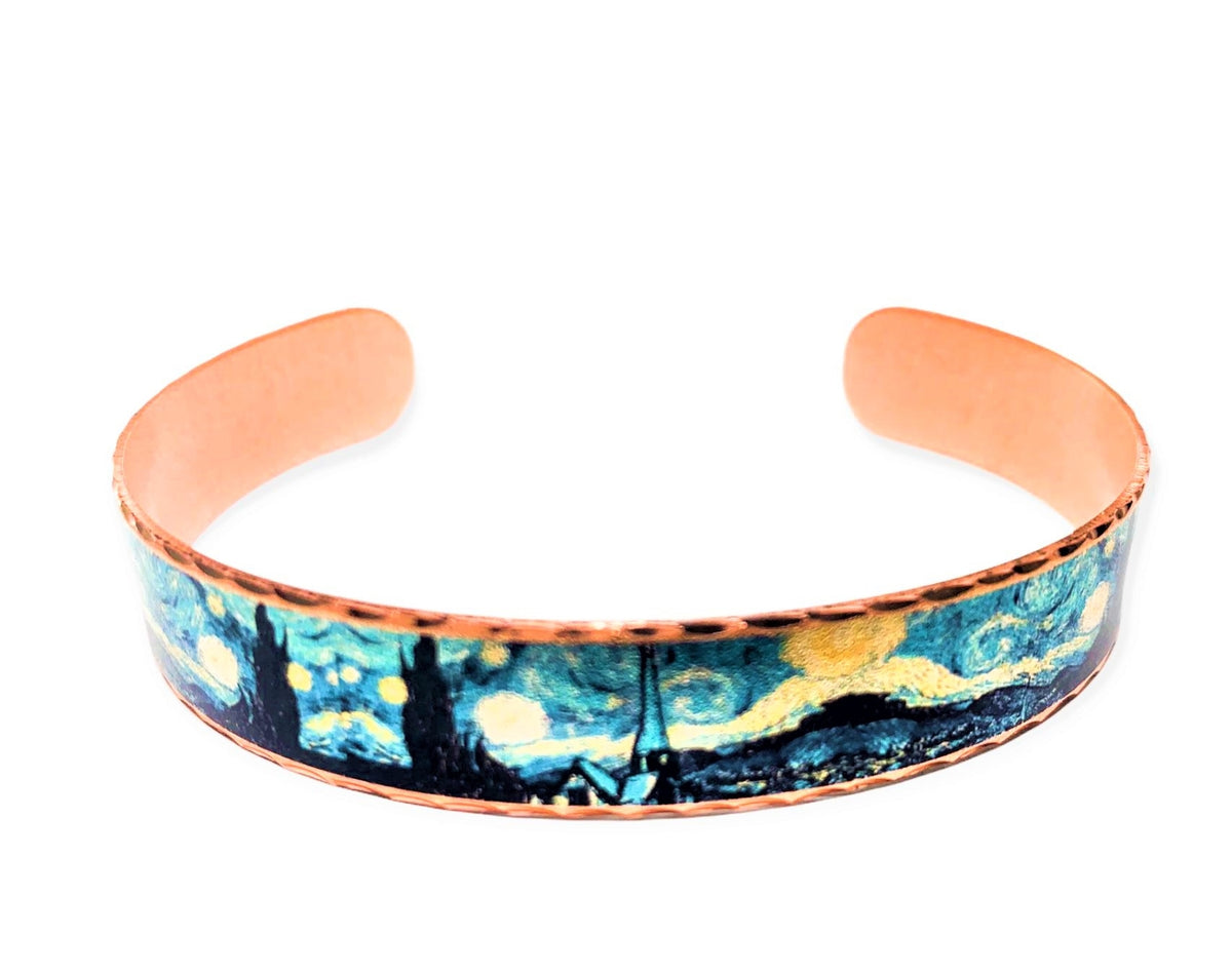 Van gogh starry nights handmade bracelet