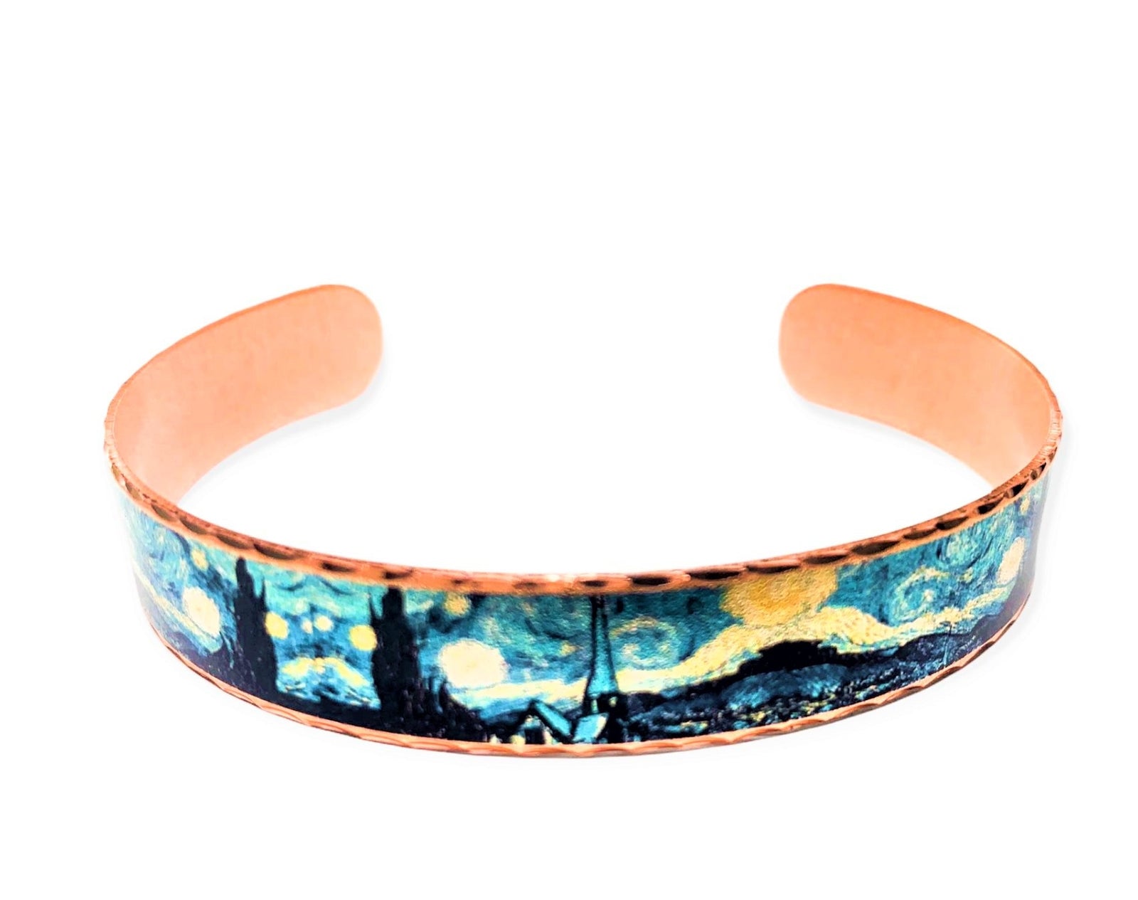 Van gogh starry nights handmade bracelet