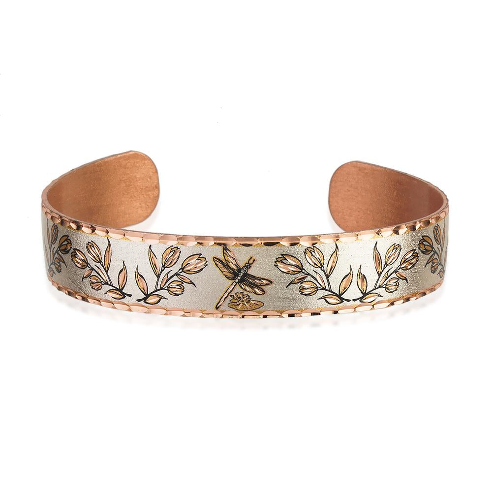 Dragonfly narrow adjustable bracelet