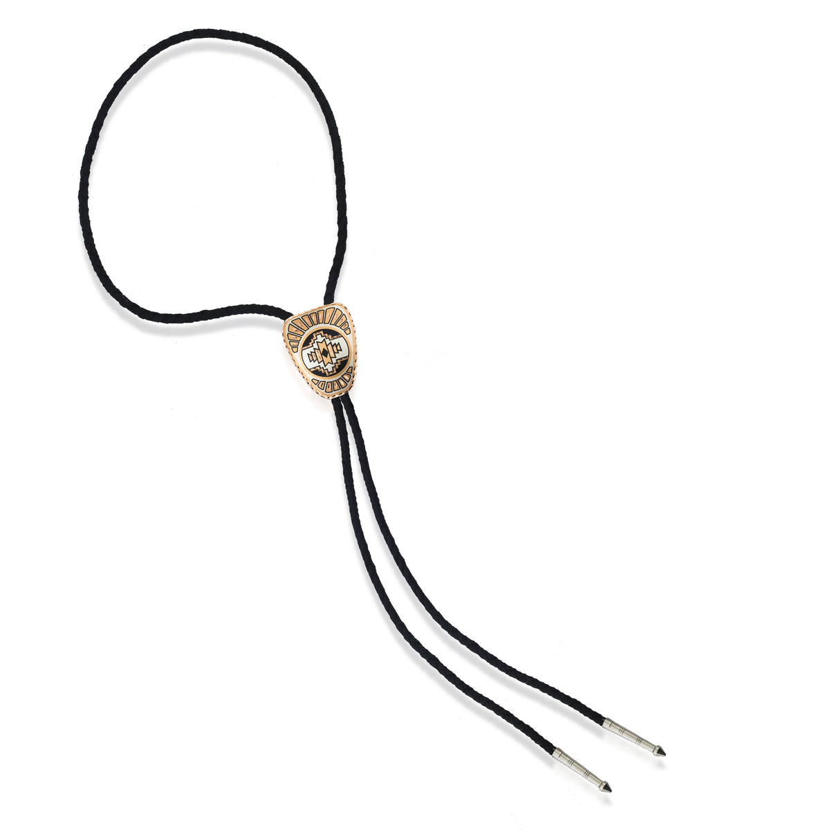 Western tradition design bolo tie