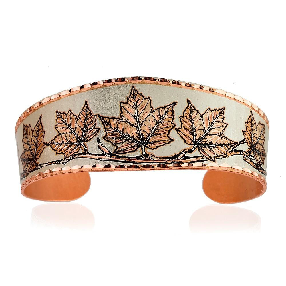 Maple leave design bracelet