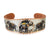 Elephant design copper adjustable bracelet