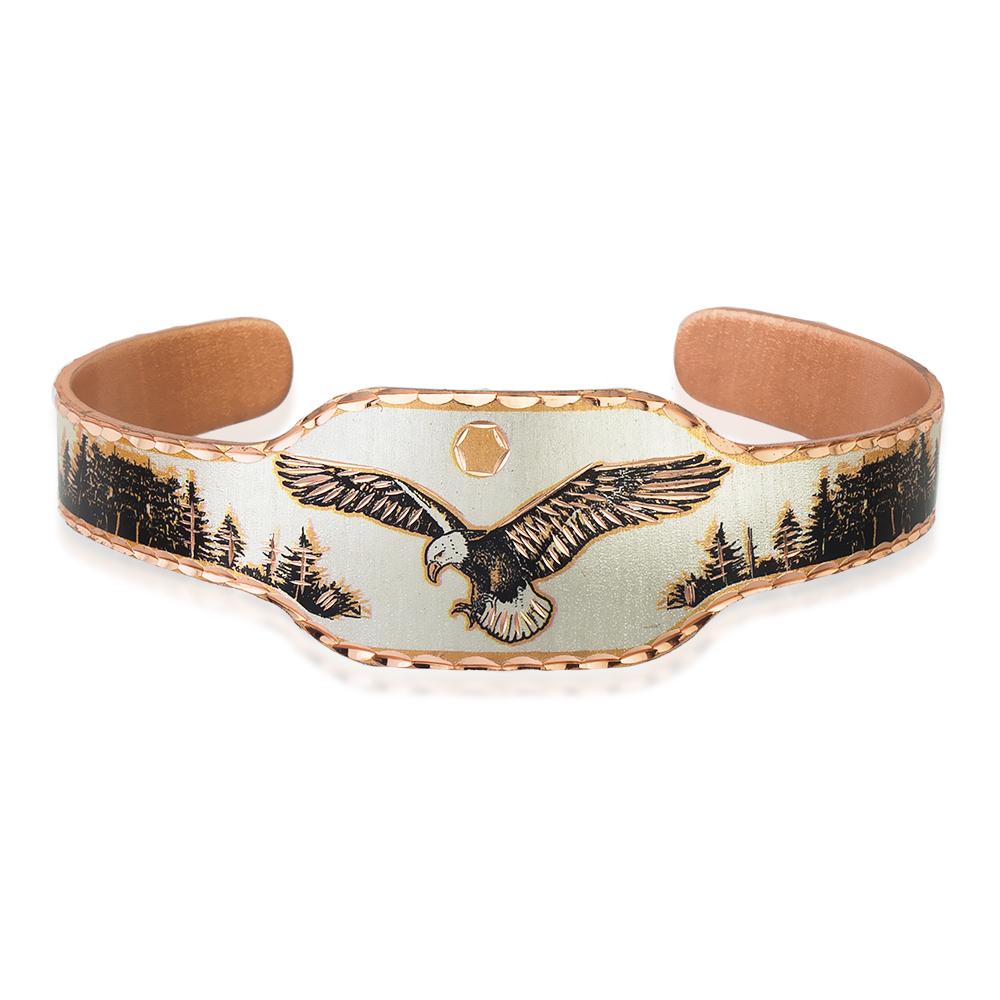Flying eagle design bracelet