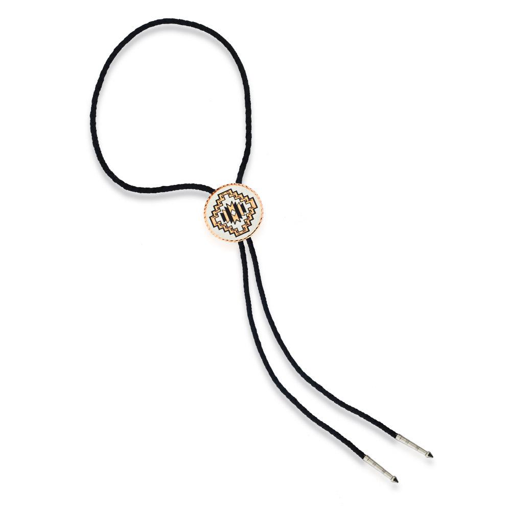 Southwestern star design bolo tie