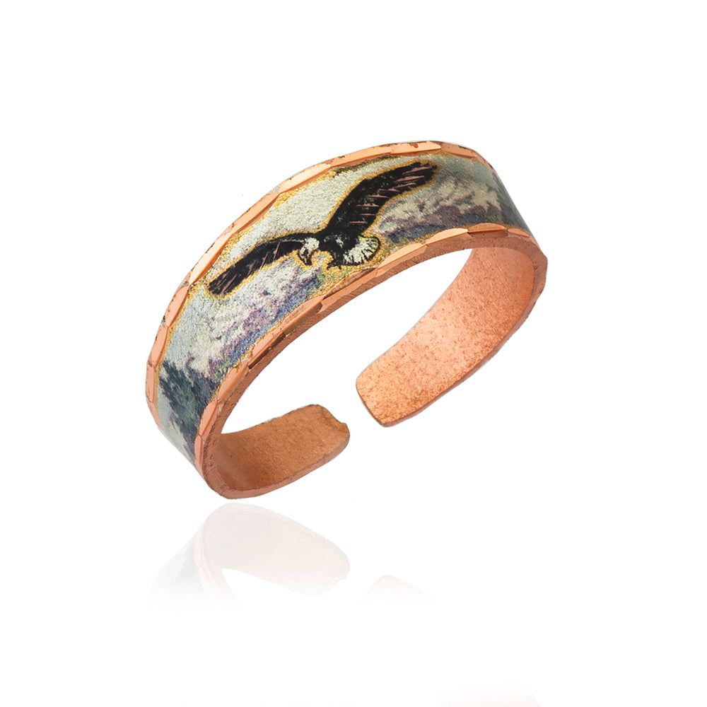 Eagle design ring