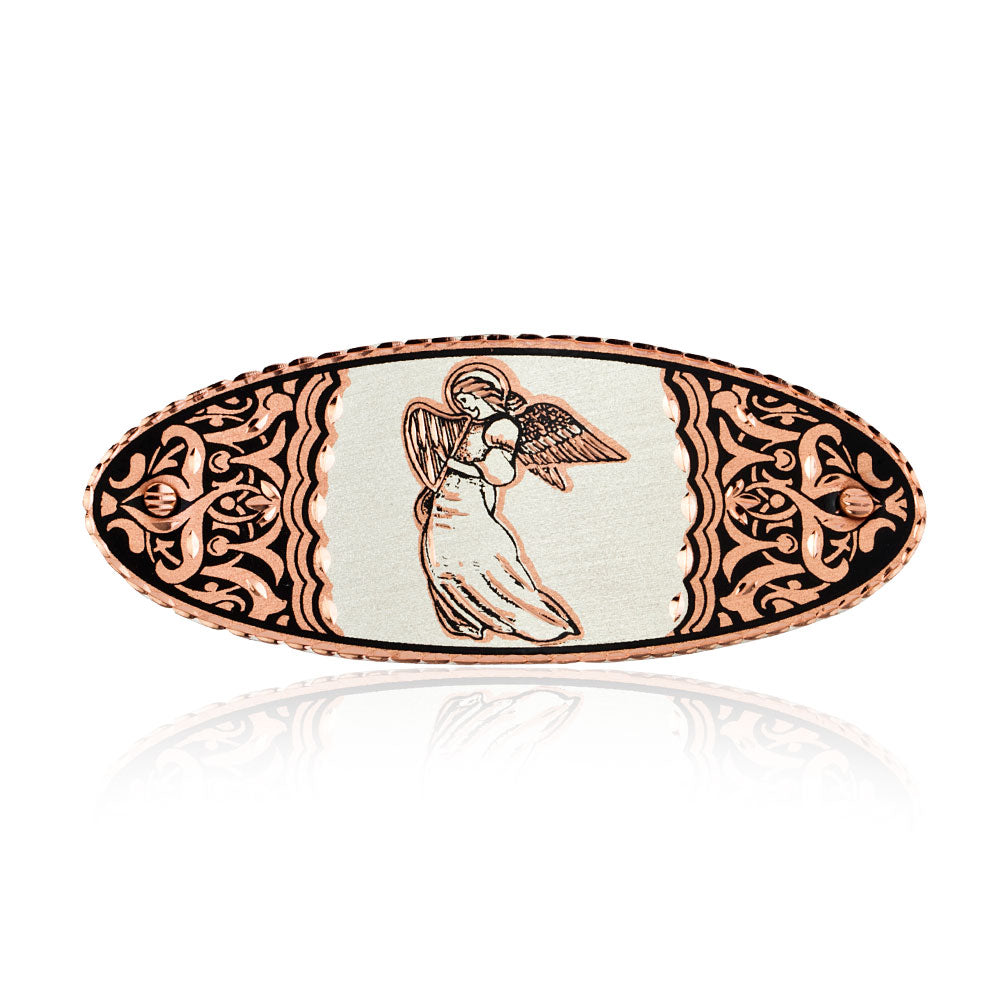 Angel design hair clips