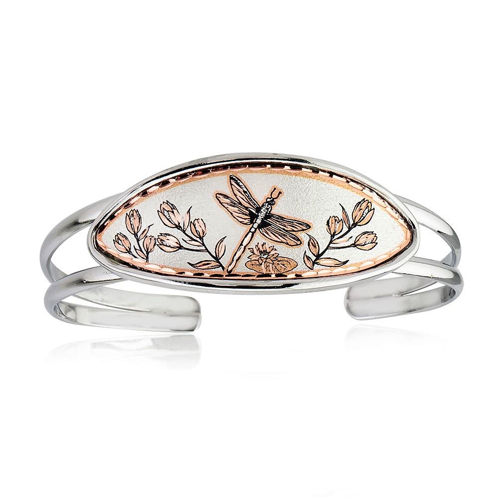 Dragonfly design wire bracelet